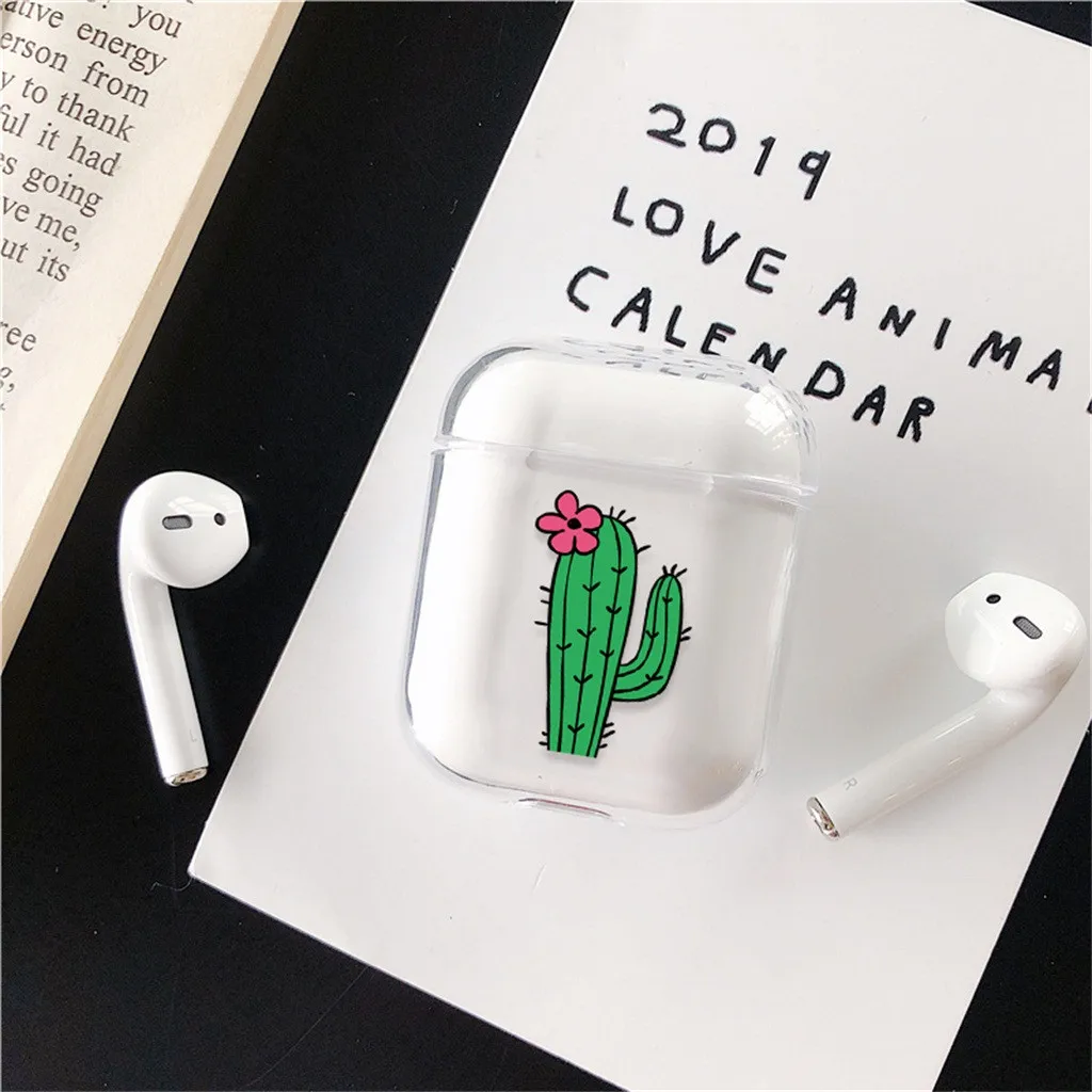 Небесно-голубой HIPERDEAL для Airpods наушники силиконовый кожаный чехол с брелок сумка кожа милый компьютер чехол Нижняя Зарядка дизайн - Цвет: Небесно-голубой