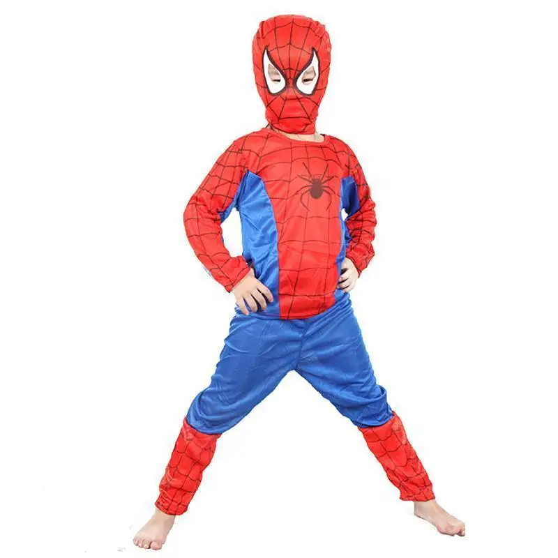 

Kids Spandex Spiderman Costume Batman Game Cosplay Suit ZORO Super Hero Costume a Disguise Halloween Child Boy