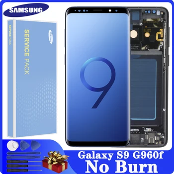 

Original Super AMOLED 5.8" S9 LCD display For Samsung Galaxy S9 G960f G960 LCD Display With Touch Screen Digitize + Service pack