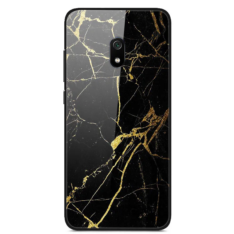 7 Для Xiaomi Redmi 8A чехол из закаленного стекла с принтом задняя крышка Жесткий чехол для Coque Xiaomi Redmi 8A 8 A Redmi8A чехол для телефона fundas - Цвет: 7