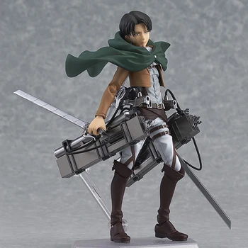 Attack on Titan Mikasa Ackerman Eren Jaeger Levi Action Figures 4