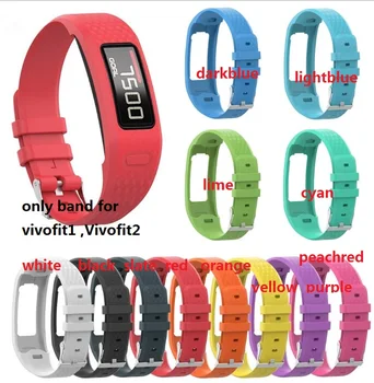 

50pcs. Rubber Band for For Gar min Vivofit2 . vivo fit2 . vivofit1 Vivofit2 band strap.