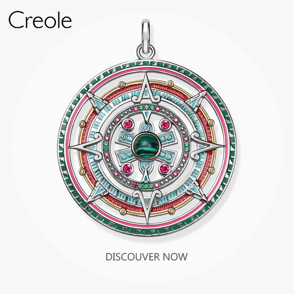 Amulet Мифическая ацтекская подвеска, амулет, ожерелье, весна, этнические модные ювелирные изделия, 925 пробы, серебро, модный подарок для женщин и мужчин - Окраска металла: Amulet