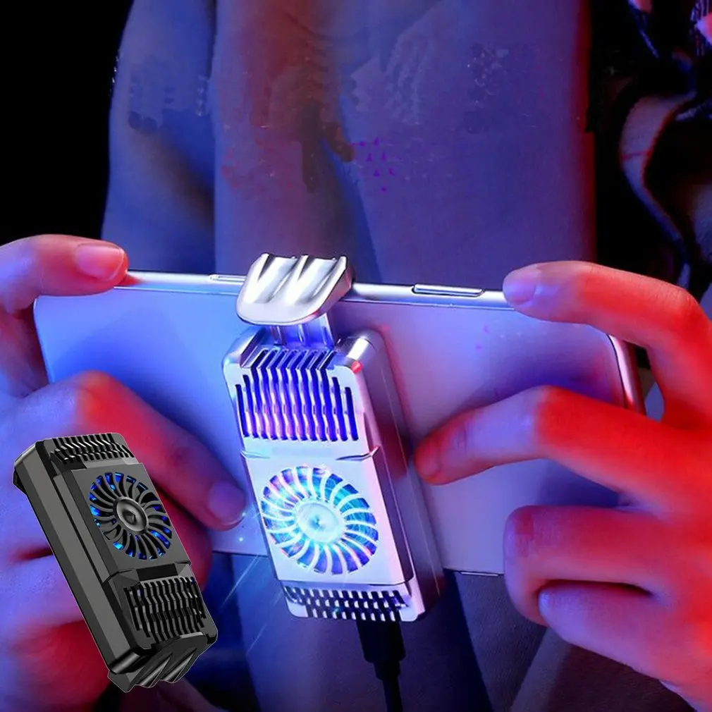 Умный мобильный телефон с вентилятором Usb легкий вентилятор ручной защитой от