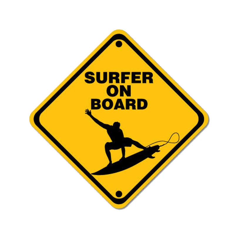 

Funny Surfer on Board PVC Automobile Motorcycle Car Sticker Waterproof Reflective Decal for Kia Mazda Mazda 3,13cm*13cm