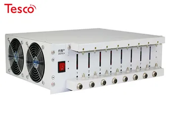 

8-channel Battery Split Cabinet/ Lithium Battery Capacity Tester/ 10A4.5V Charge & Discharge Cyclic Aging/Software/ Test Stand