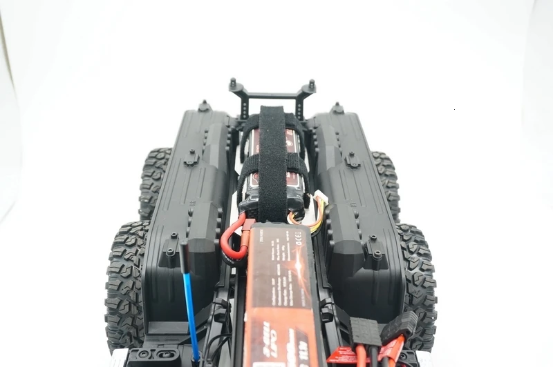 Металлический дополнительный отсек для батареи для 1/10 RC Гусеничный автомобиль TRAXXAS TRX-6 6X6 G63 обновление ОП DIY