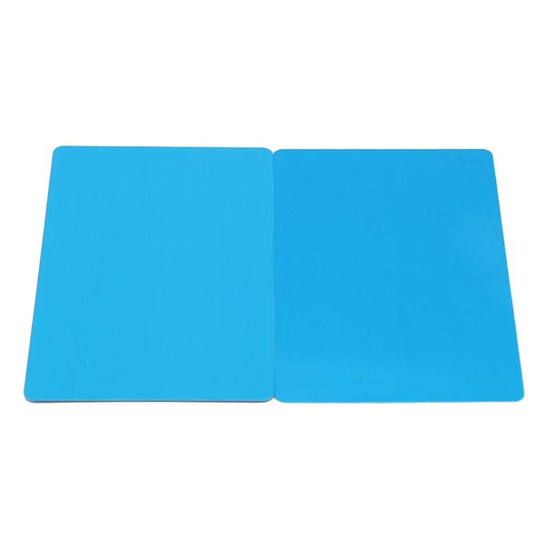 100Pcs/pack aluminum sheet Card Business card printing card for white collar message office storage crad
