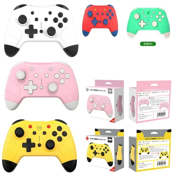 

For Nintend Switch Pro Universal Controller Wireless Game Controller Gamepad One Key wake-up Lightweight 2 Colours