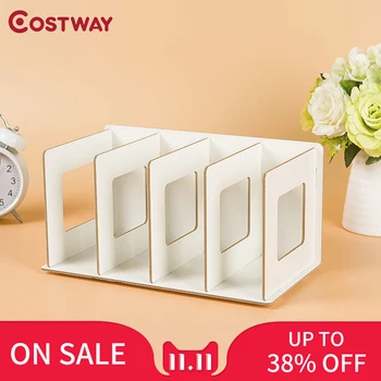 

COSTWAY Bookshelf Storage Shelve for books CD Rack book rack Bookcase for home furniture Boekenkast Librero estanteria kitaplik