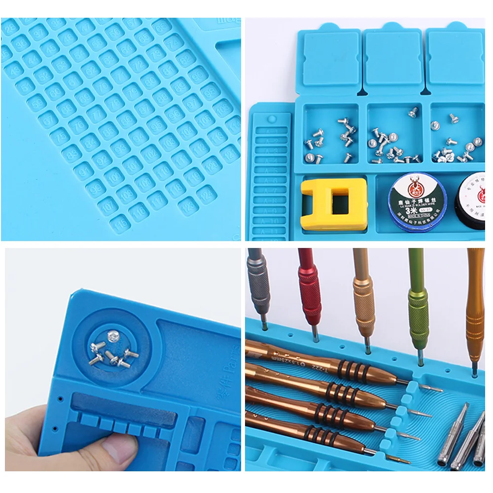 ESD Heat Insulation Working Mat Heat-resistant Soldering Station Phone Repair Insulation Pad Insulator Pad Maintenance Platform