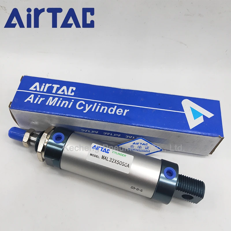 MAL 32mm x 75mm Single Rod Double Acting Mini Pneumatic Air Cylinder MAL32x75 