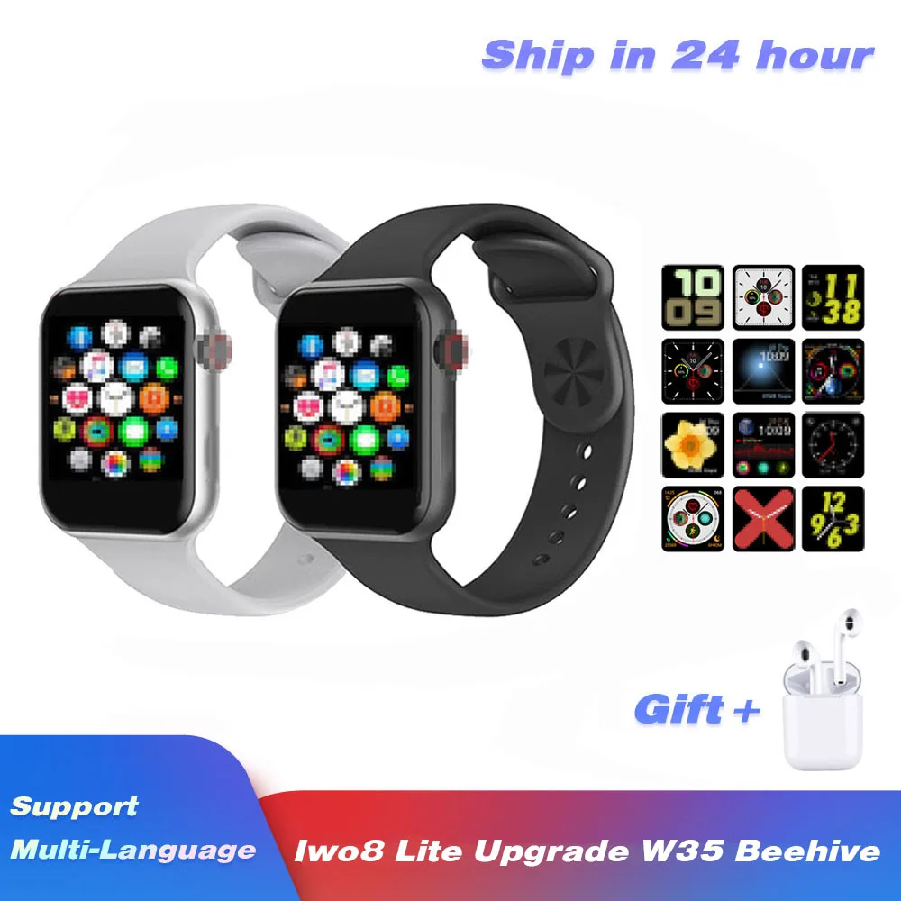 

Smart Watch Iwo8 Lite Upgrade Beehive 44mm Bluetooth Dial ECG Sport Smart Band for IOS Andriod PK W34 SmartWatch do Rodrigo Reis