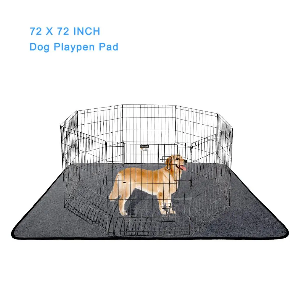 Manta de almohadillas Extra Grande para orina de perro, tapete lavable para cachorros con absorbente rápido, reutilizable, impermeable para entrenamiento, viaje, coche, sofá