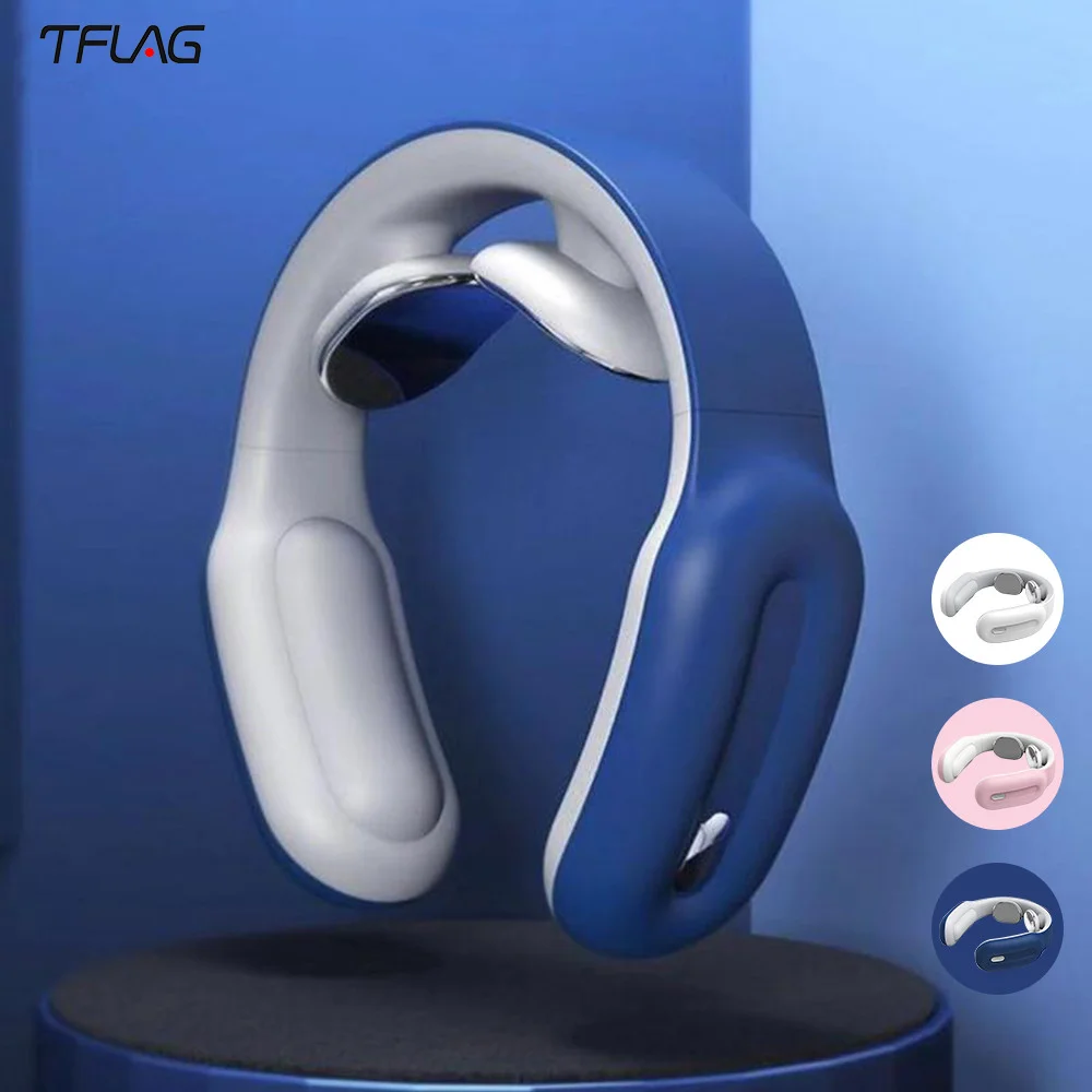 TFlag Многофункциональный Массажер Физиотерапия шейный позвонок дистанционное