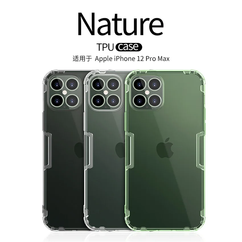 Для iPhone 12 Pro Max чехол NILLKIN Ультра тонкий ТПУ для pro max мини чехлы|Бамперы| |