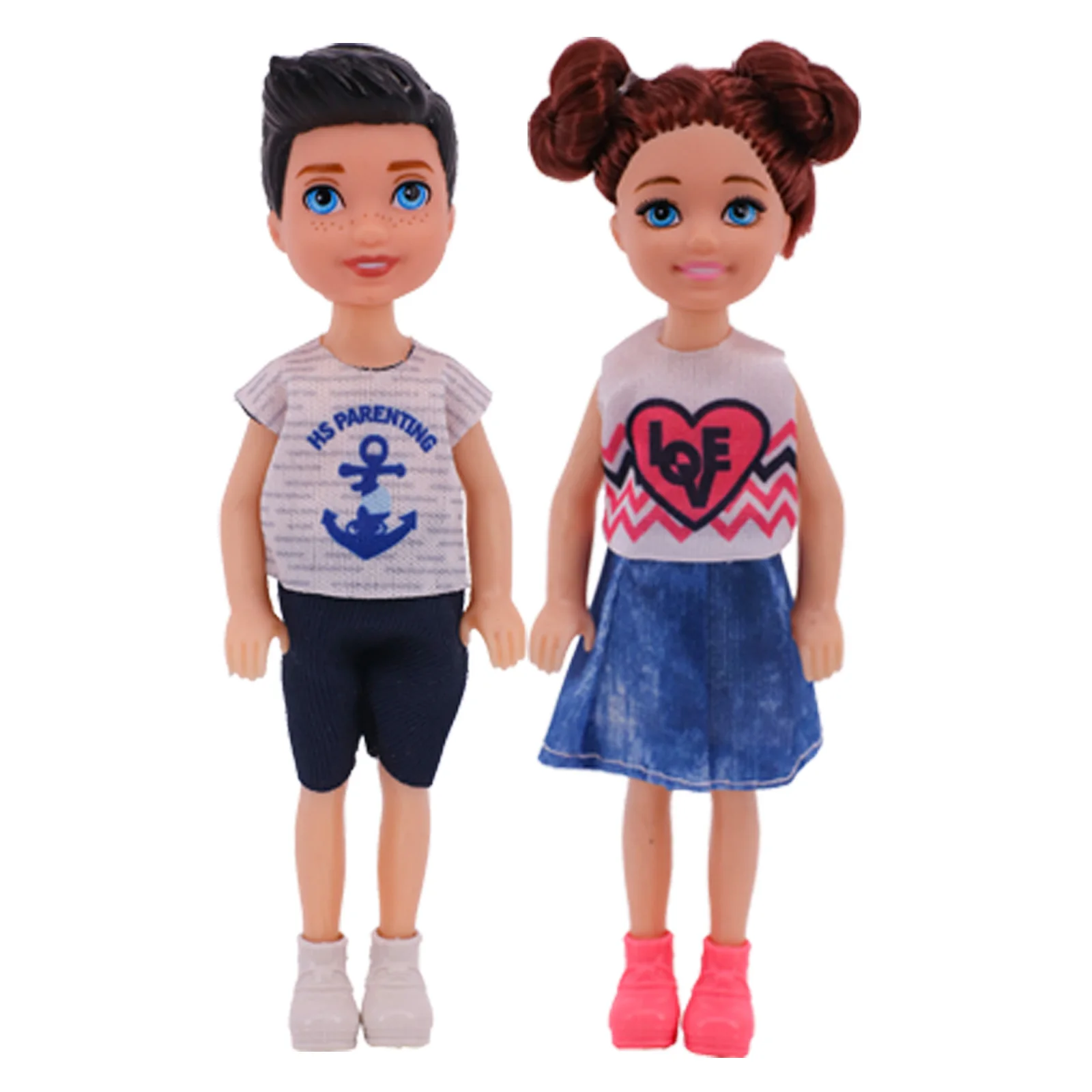 Keelly Doll Clothes Cute Keelly Doll And Clothes Laptops Pets Fit 5 Inch Mini Dolls Accessories For Girl's Toys Gifts