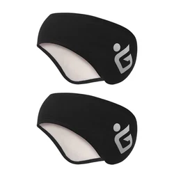 Outdoor Sports Fleece Earmuffs Warm Headband Riding Skiing Fishing Running Windproof Hair Band Ear Warmer Sports Headband men