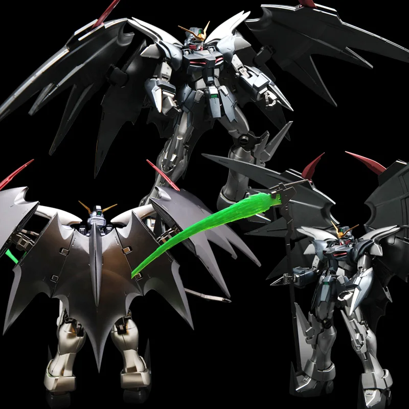 BANDAI MG 1/100 XXXG-01D2 Гандам D-Hell на заказ Deathscythe Hell металл с гальваническим покрытием Цвет фигурка модель модификации