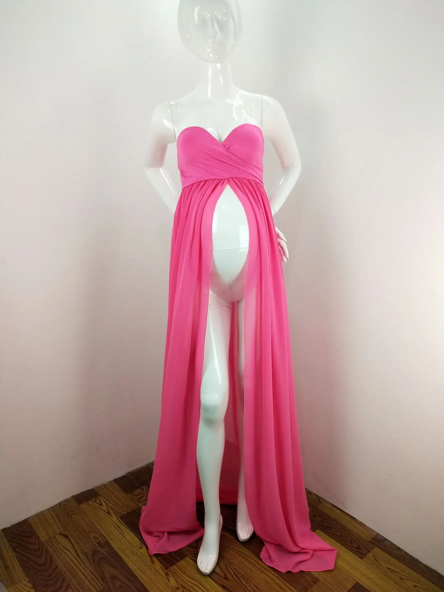 Платья для беременных; платья для фотосессии; платья для беременных; платья для фотосессии - Цвет: Hot Pink