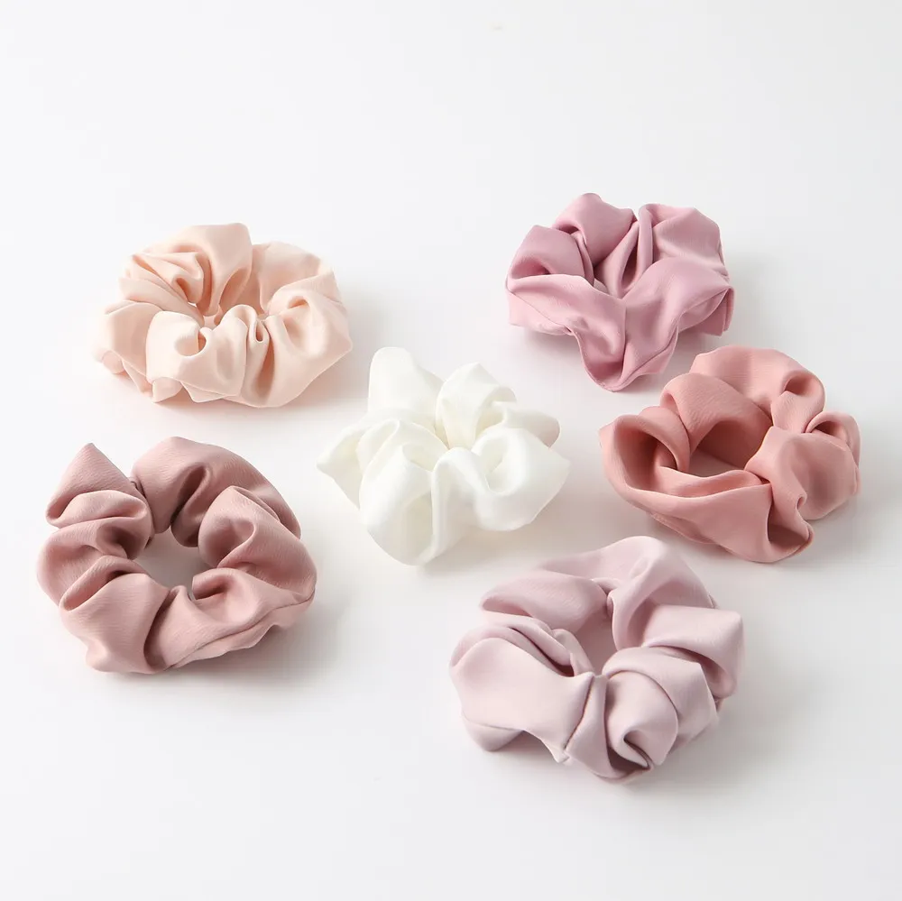 best headbands for women 3pcs Tie Dyed Scrunchie Pack Hair Accessories For Women Girls Headbands Elastic Rubber  Hair Tie Hair Rope Ring Ponytail Hold long hair clips