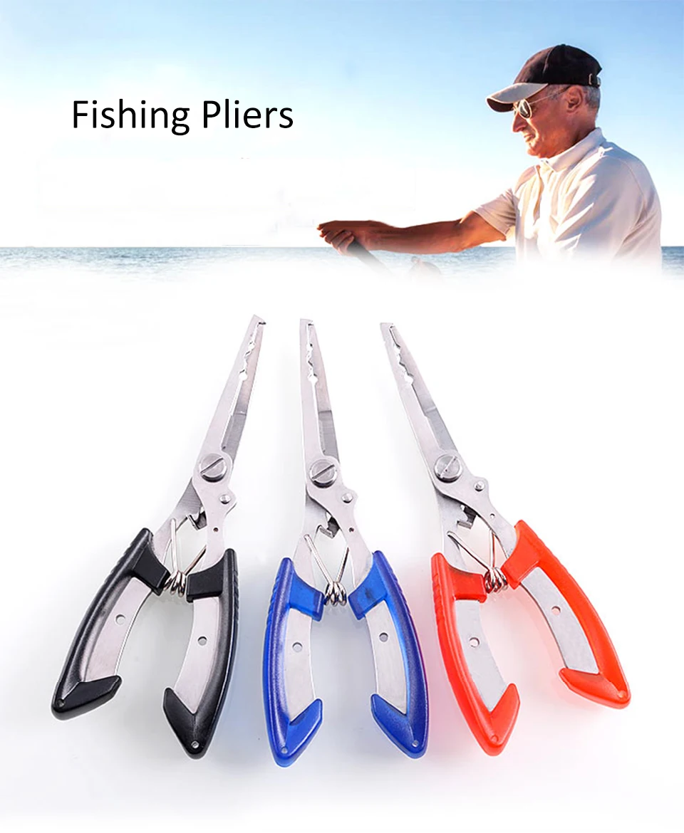 尖嘴路亚钳钓鱼钳_01