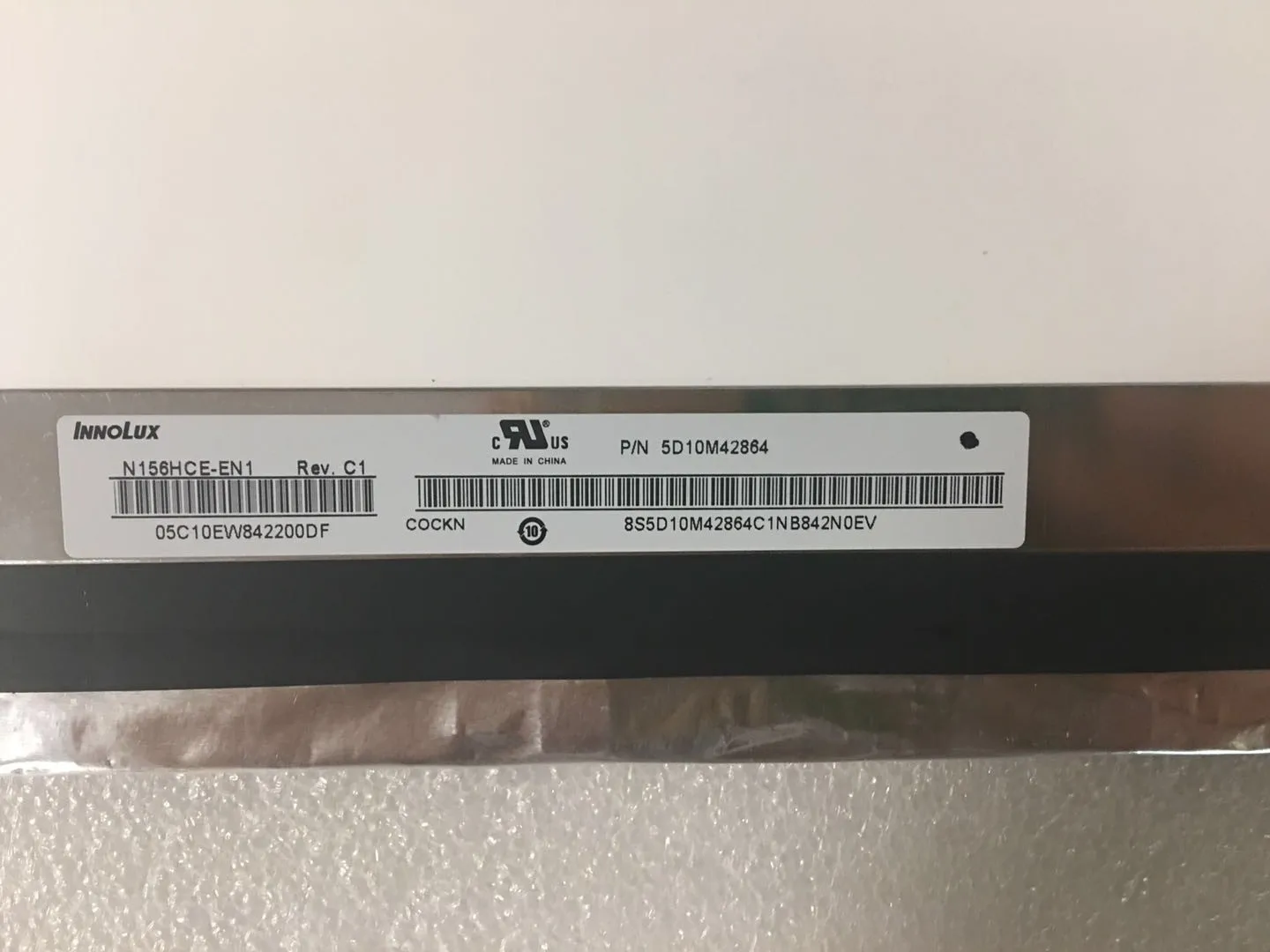 Fhd Lcd Ips Tela se Encaixe Innolux p n N156hce-en1 c2 Rev.c2 c1 Novo 156 - Imagem 2