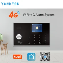 Special Price Tuya 433MHz Wireless WIFI 4G&3G Home Security Alarm System 11 Languages Burglar Alarm Host APP Remote Control For Android&IOS
