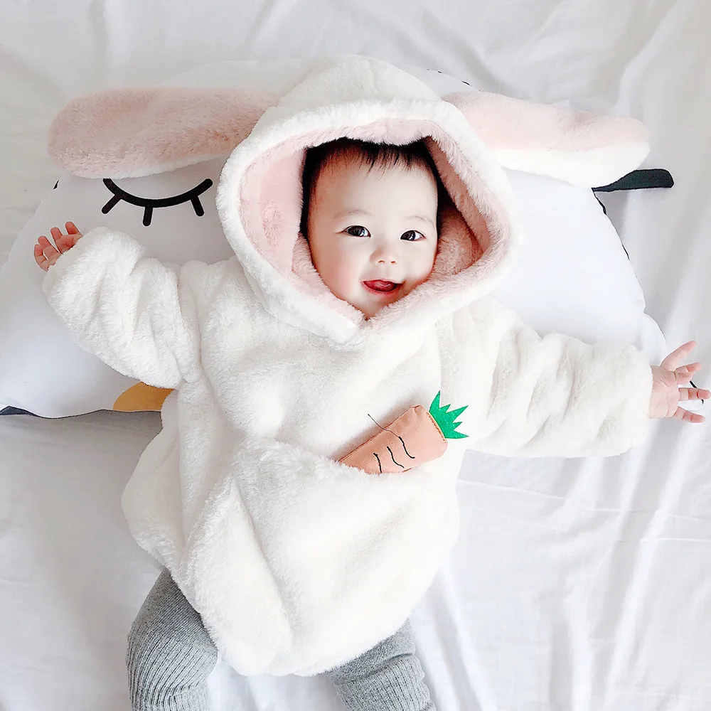Детские зимние комбинезоны для маленьких девочек, костюм г. Осенняя Одежда для новорожденных детские шерстяные Комбинезоны для маленьких мальчиков, комбинезон Одежда для младенцев
