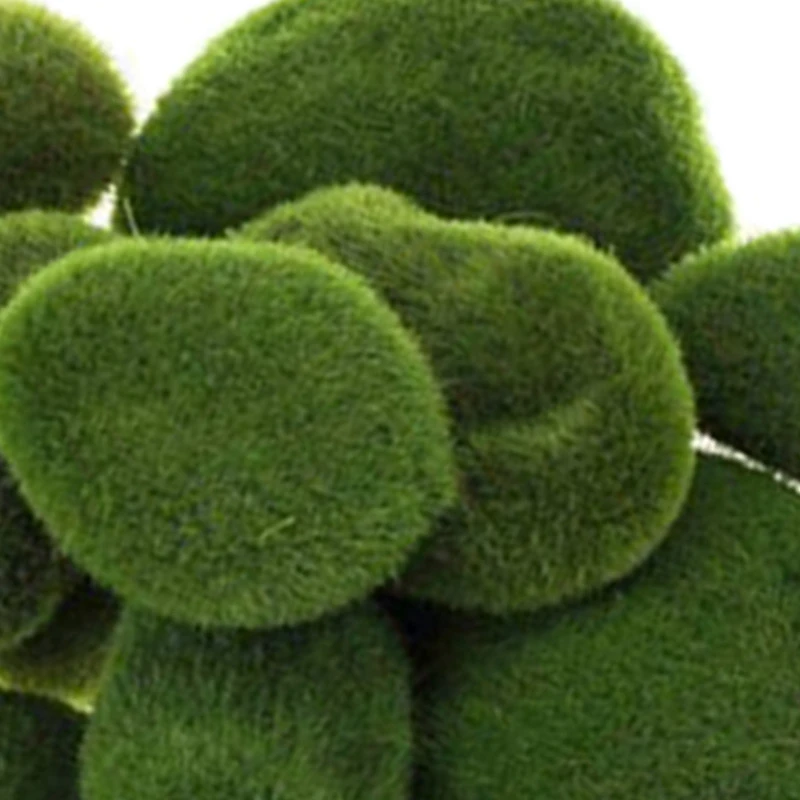 30 шт. супер деликатный симулятор мха пенка камень растительный шарик для волос