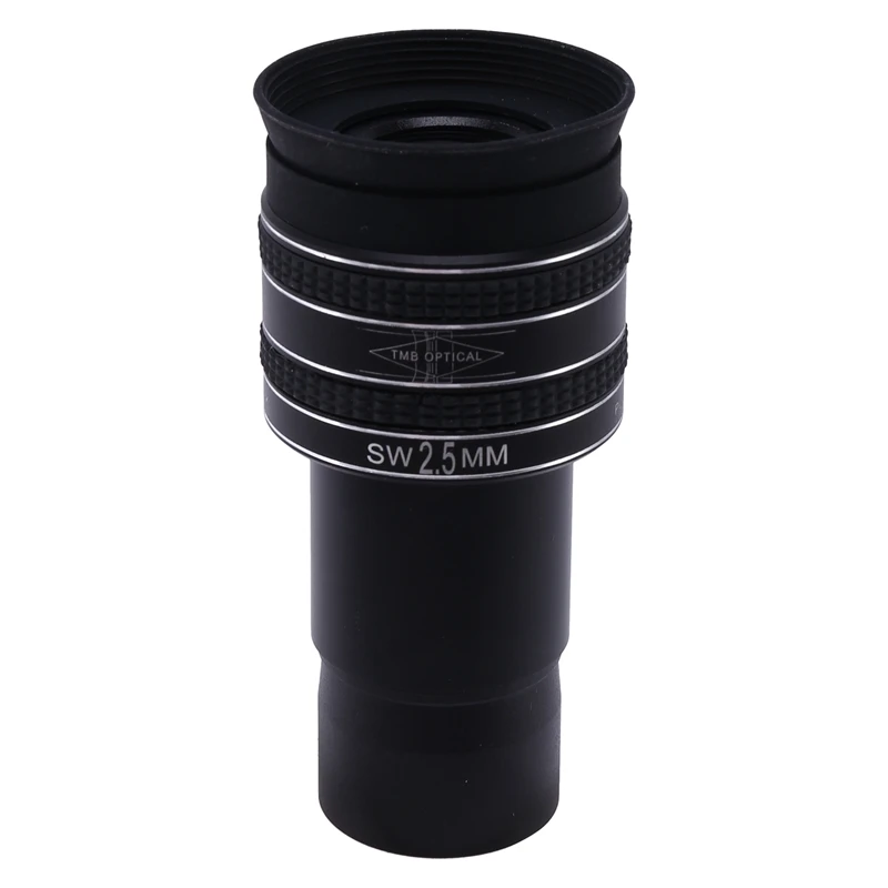 

1.25 Inch Eyepiece SWA 58 Degree 2.5mm Planetary Eyepiece for Astronomy Telescope Monocular Binoculars