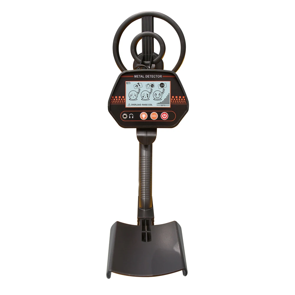 High Sensitivity Underground Metal Detector MD 4070 LCD Jewelry Treasure Gold Metal Finder with 7 8