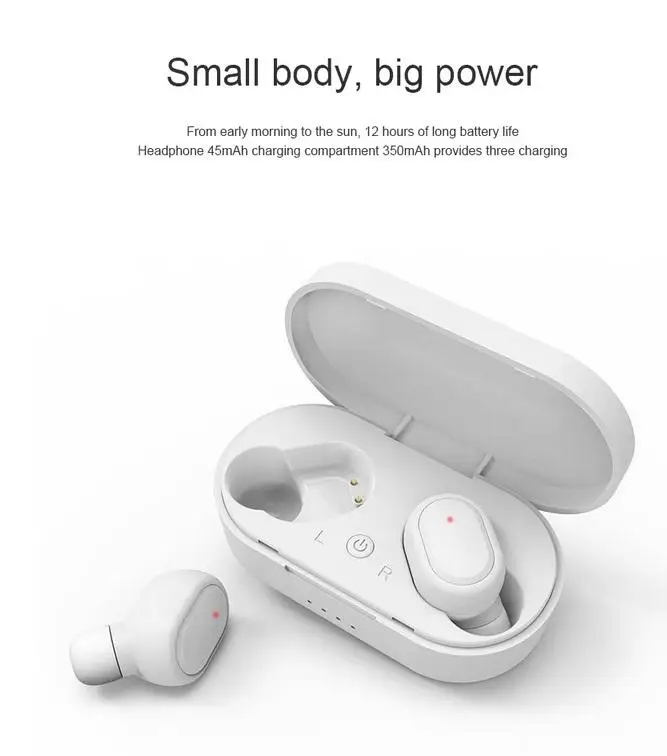 TWS Bluetooth наушники IPX6 водонепроницаемые V5.0 наушники беспроводные наушники для Android IOS redmi airdots