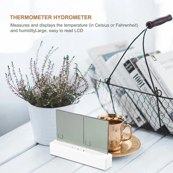 

Digital Hygrometer Indoor Thermometer Humidity Temp Monitor Meter For Home Indoor Outdoor Humidity Gauge
