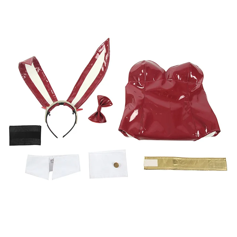 Костюм для косплея из аниме Zero Two Bunny Girl Французский костюм 02 сексуальный женский