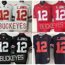 Сезон, штат Огайо Buckeyes# Cardale Jones, 4 цвета для мужских Джерси