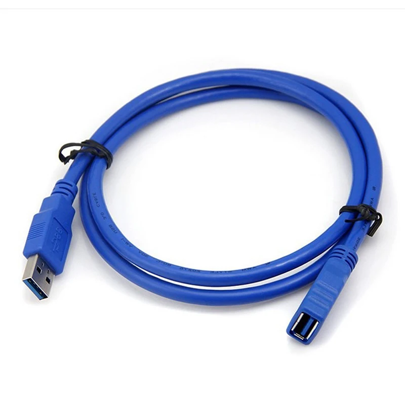 USB3.0 Удлинительный Кабель USB 3,0 кабель штекер для синхронизации данных быстрая скорость шнур разъем для ноутбука ПК Принтер жесткий диск
