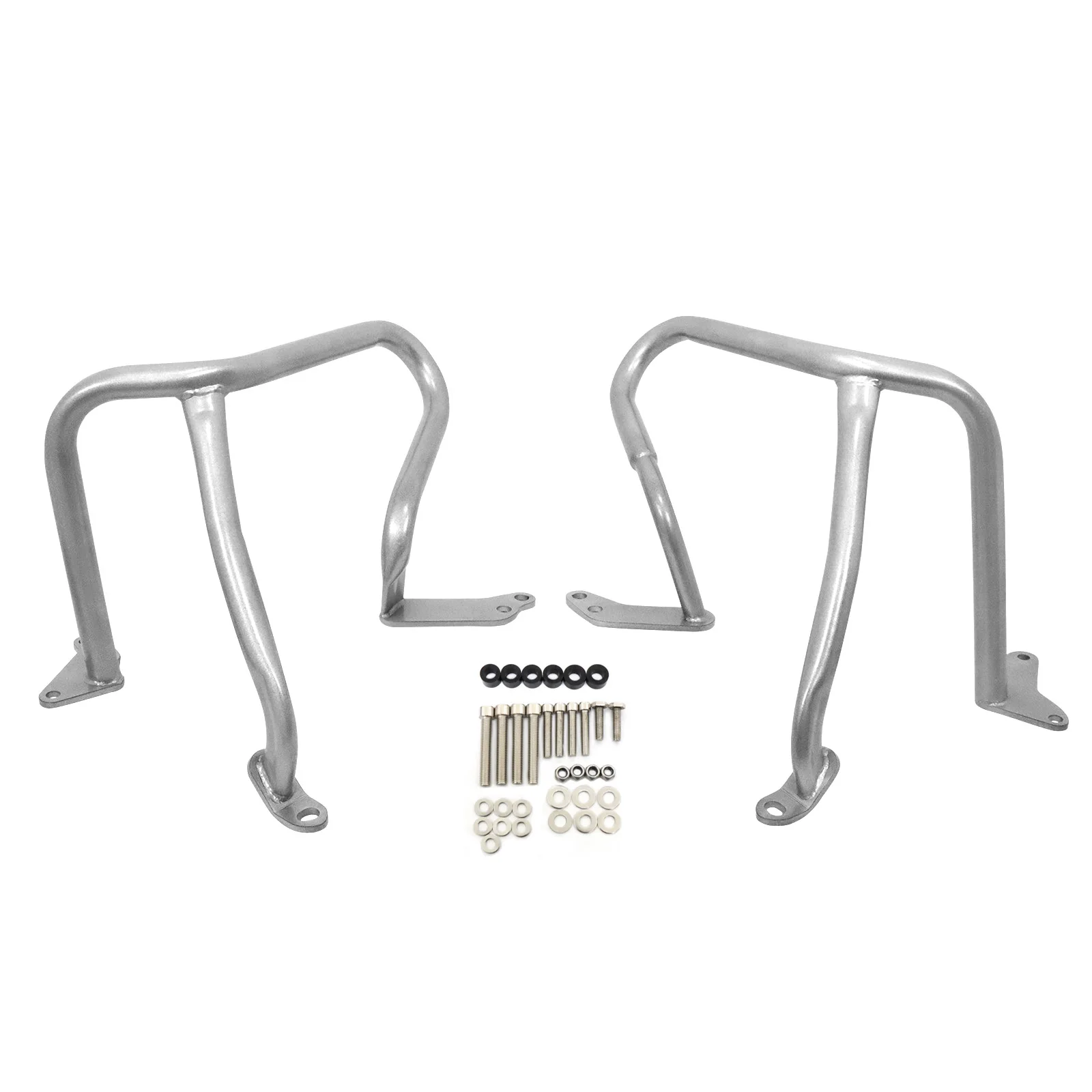 silver Front bumper