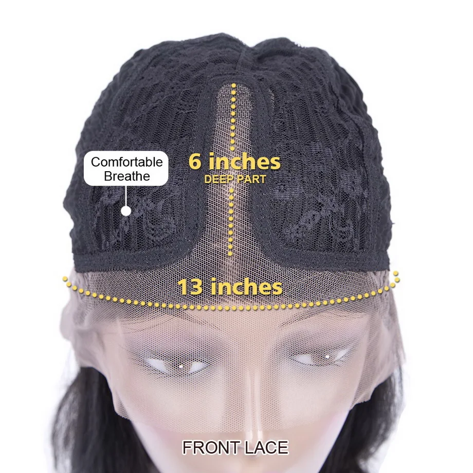 Парики из натуральных волос на кружевном фронте для чернокожих женщин t1b 613