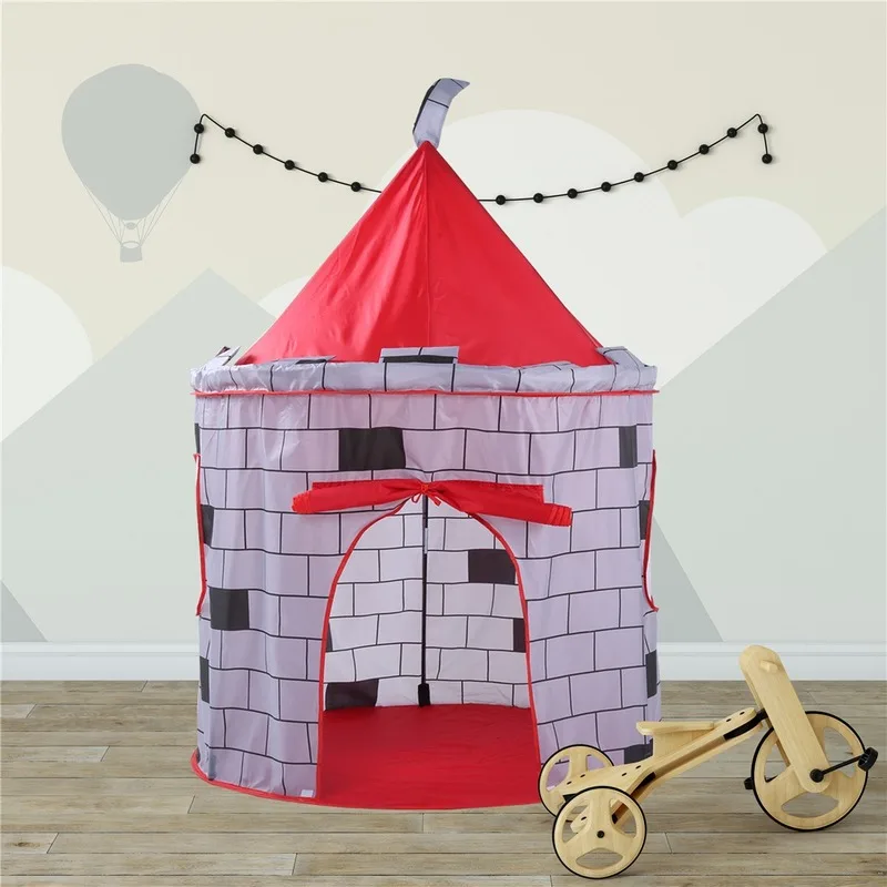 

Explosion Style Children's Tent Castle Dollhouse Ocean Bobo Ball Pool Yurt Playhouses for Kids Houses for Kids Kids Play Tent