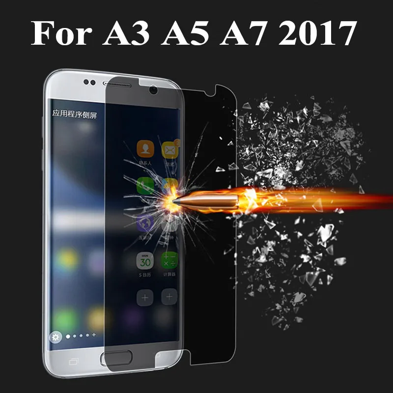 JGKK противошпионская Защита экрана для Samsung Galaxy A8 2016 черное закаленное стекло 9H