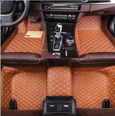 MSUEFKD коврики подходят для Alfa Romeo Giulia Stelvio Роскошные водонепроницаемые коврики на заказ
