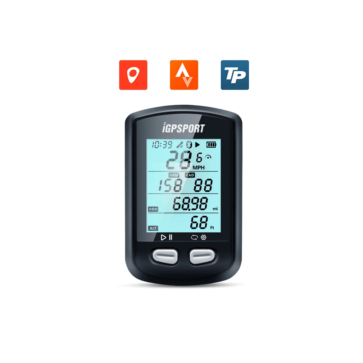 IGPSPORT Cycling Computer Wireless Speedomete& Holder IGS10/IGS20E/IGS50/IGS618 