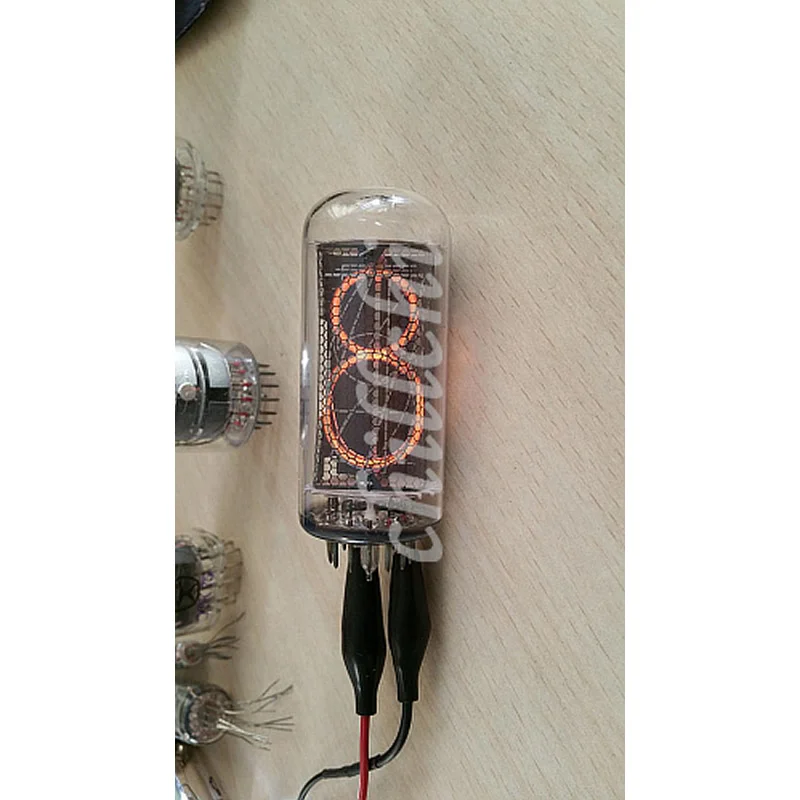 IN-18 glow tube much bigger than IN14 DIY creative clock 4