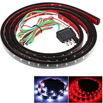 

2020 12V Flexible LED Strip DRL Running Light Car Truck Tailgate Turn Signal LED Light Bar Waterproof Reverse Brake Light HOT