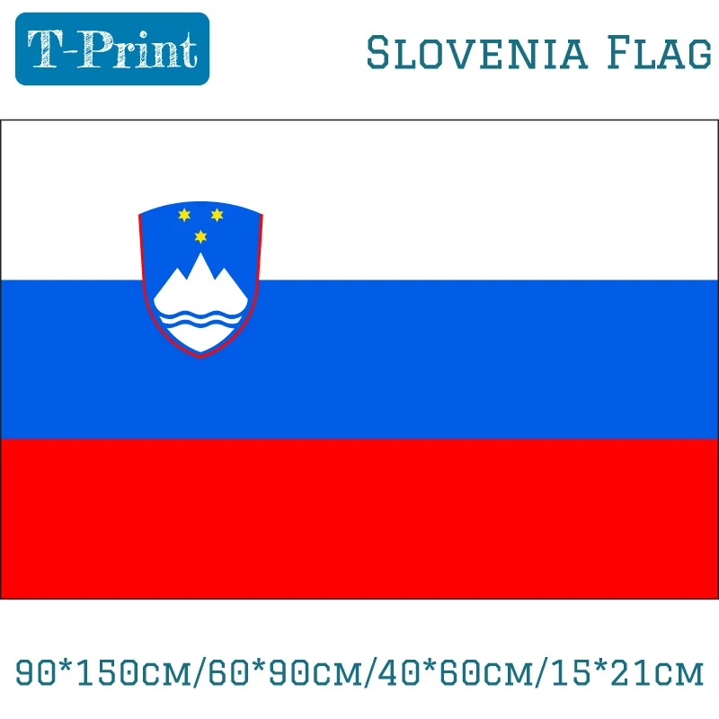 90*150 см/60*90 см/40*60 см/15*21 см Подвесной Национальный флаг Словении баннер для Кубка мира Национальный день Олимпийских игр