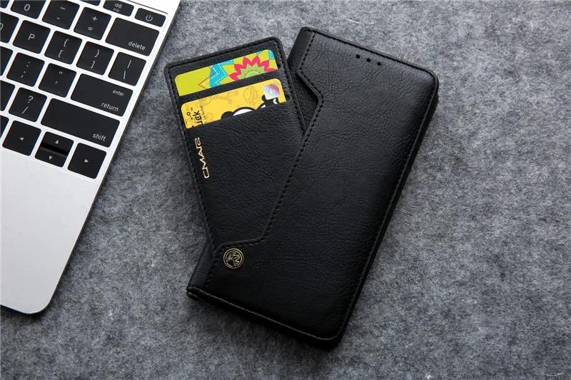 Роскошный кожаный чехол для samsung Galaxy Note 10+ S9 S8 Plus S7 Edge S10e S10 5G чехол силиконовый Магнитный флип чехол, кошелек