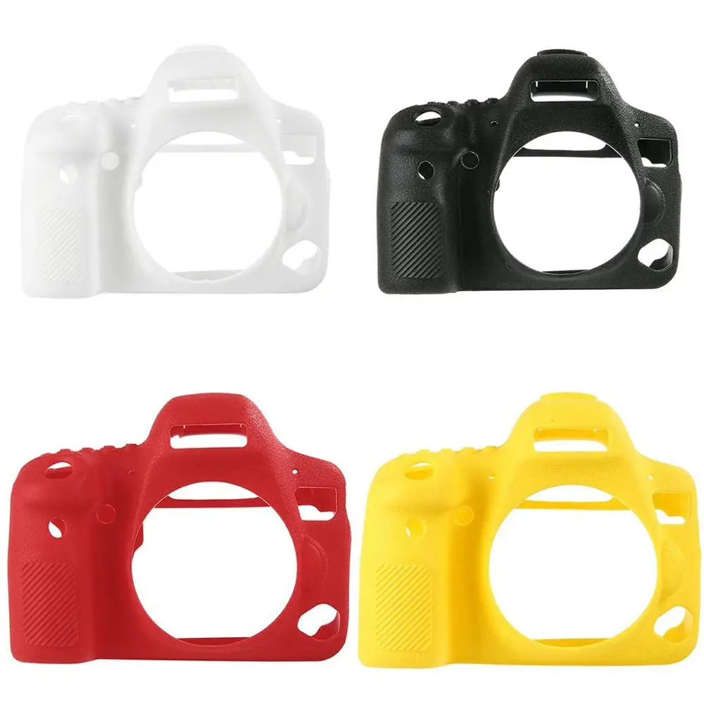 Силиконовый чехол для Canon 6D Mark Ii, Защитная пленка для ЖК-экрана, мягкий силиконовый защитный чехол для камеры