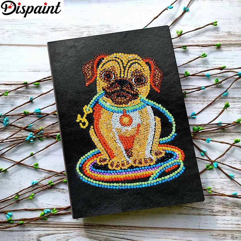 Dispaint A5 записные книжки 5D DIY алмазная живопись специальная форма Дневник Книга Алмазная вышивка "Мандала птица" Стразы Декор подарок - Цвет: NB41