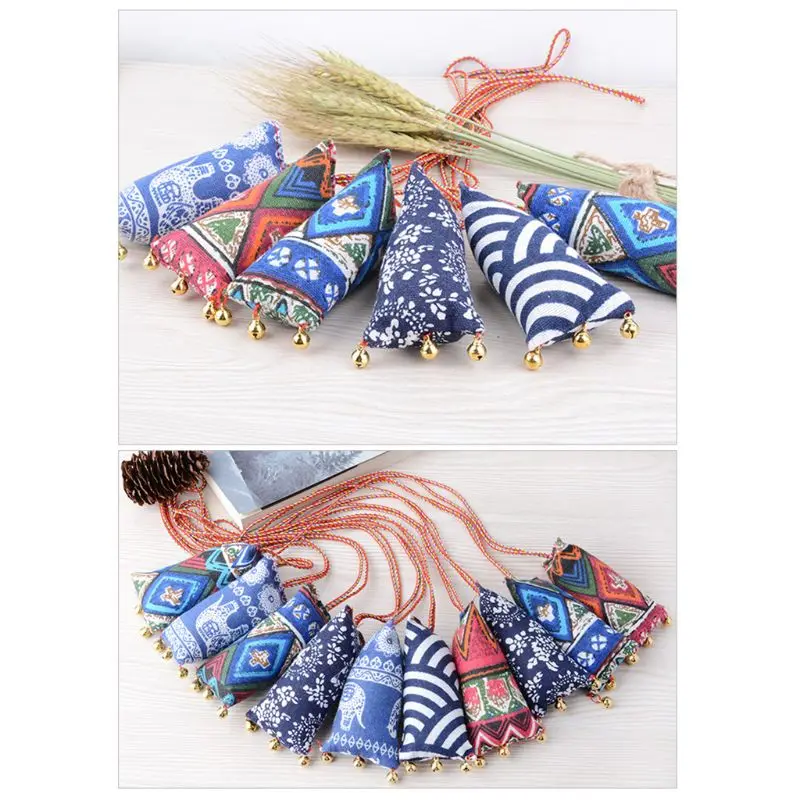 Handmade Rice Dumpling Fragrance Wormwood Sachet Mosquito Repellent For Home Living Room Cars Pendant Air Freshener Tools